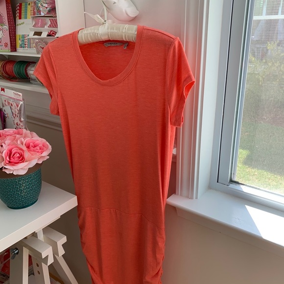 🆕listing⭐️ Athleta Coral Topanga Tee Dress! - Picture 3 of 6